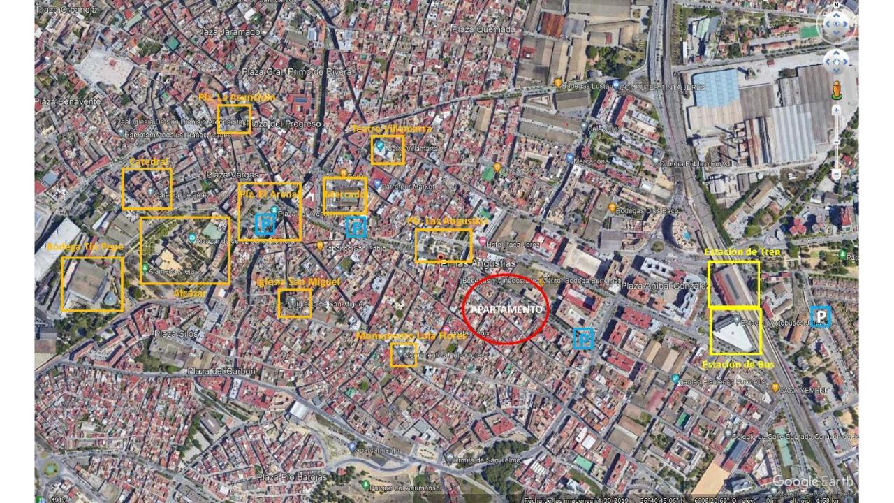 Apartamento Centrico Y Luminoso En Jerez Apartman Jerez de la Frontera Kültér fotó
